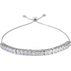925 Sterling Silver Adjustable Strand Tennis Bracelet