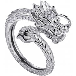 925 Sterling Silver Dragon Ring