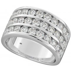 925 Sterling Silver Mens Cubic Zirconia Ring 