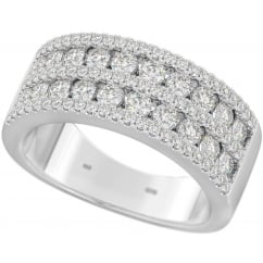 Cherish 925 Sterling Silver Wedding Eternity Ring
