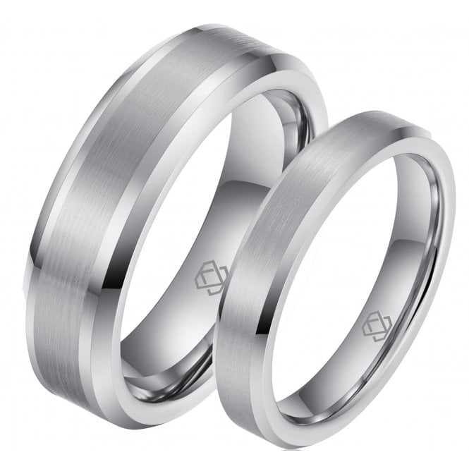 His & Hers Tungsten Wedding Bands