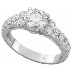 Ladies 925 Sterling Silver Ring 