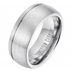 Men's Tungsten Carbide Classic Wedding Band Ring