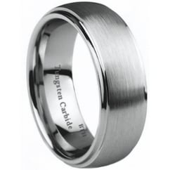 Mens Tungsten Carbide Wedding Engagement Ring